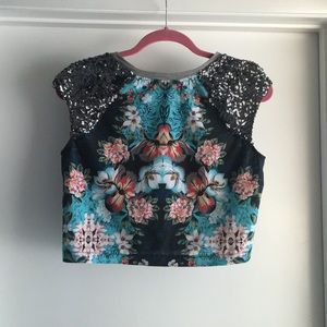 Festive Crop Top